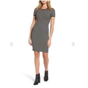 Project Social T Cutout Stripe T-Shirt Dress XS